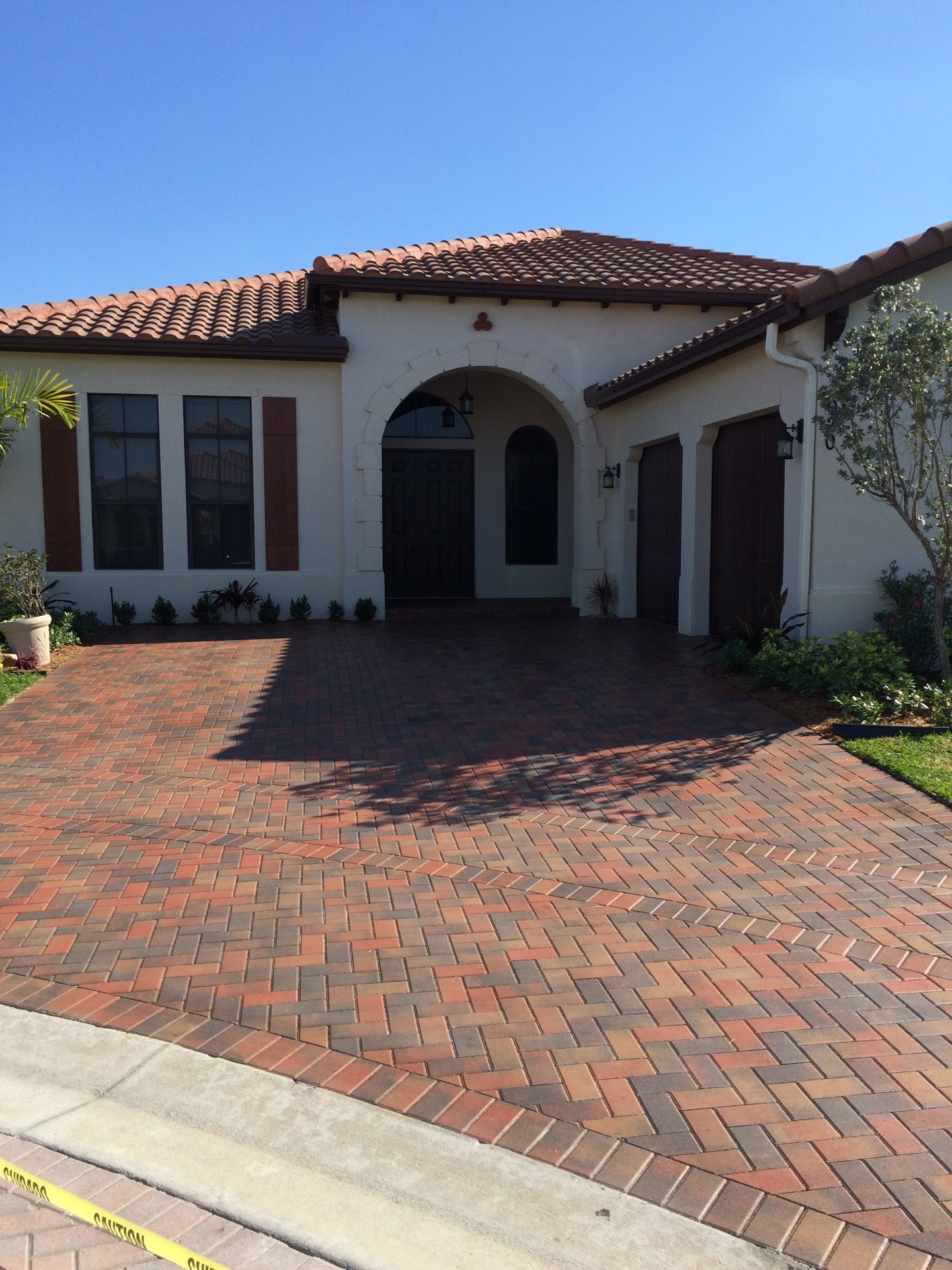 After: Paver cleaning and sealing in Boynton Beach, Florida