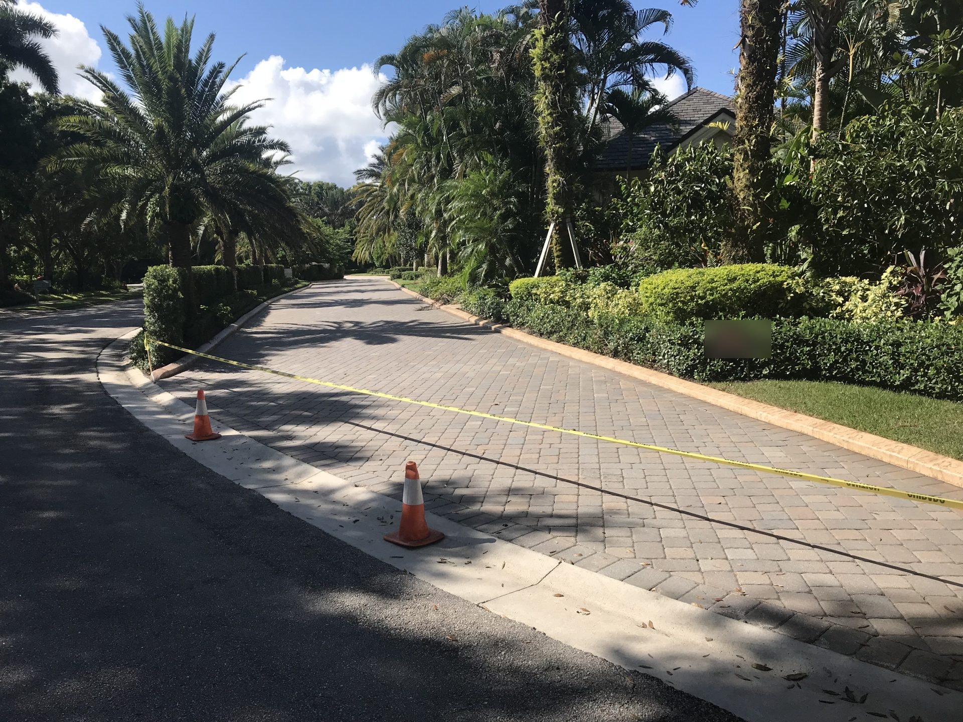 Estate paver driveway sealing in Wellington, FL