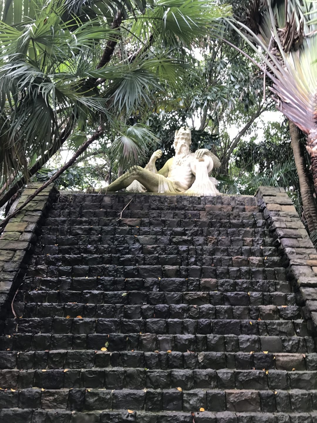 Estate fountain and stair cleaning, Wellington, FL