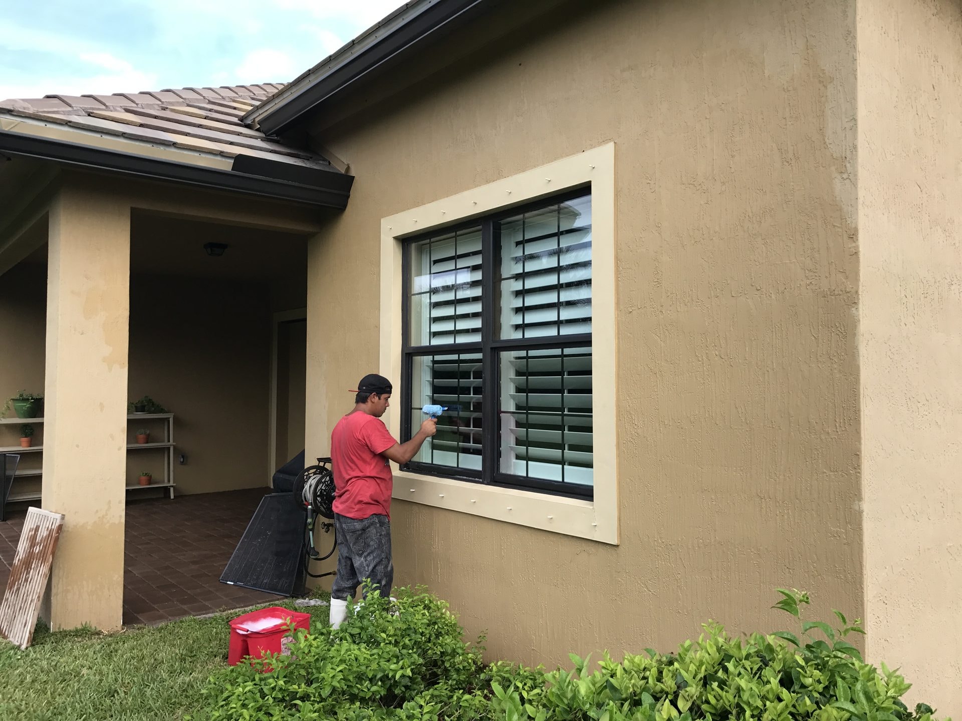 Window cleaning, Wellington, FL